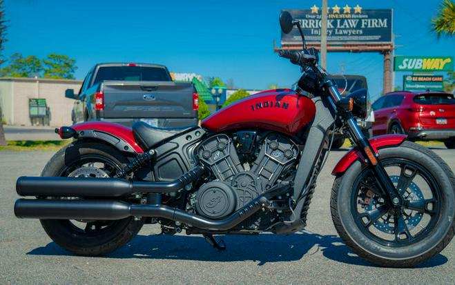 2023 Indian Motorcycle® Scout® Bobber Sixty ABS Stryker Red Metallic