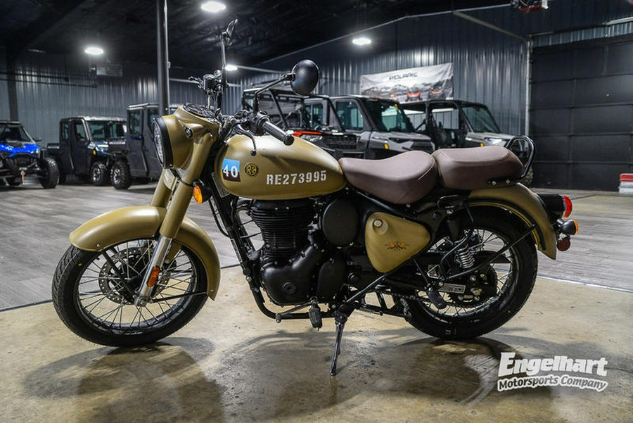 2023 Royal Enfield Classic 350 Signals Desert Sand