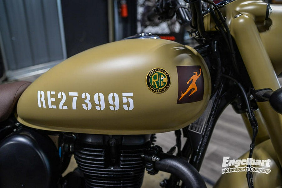 2023 Royal Enfield Classic 350 Signals Desert Sand