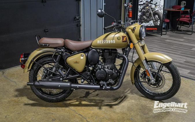 2023 Royal Enfield Classic 350 Signals Desert Sand