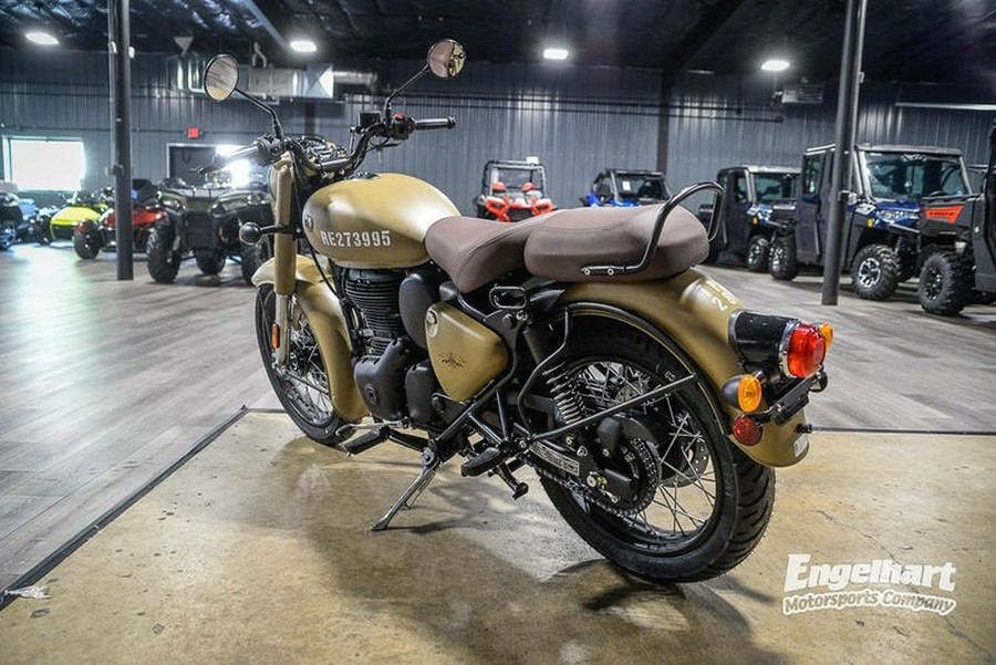 2023 Royal Enfield Classic 350 Signals Desert Sand