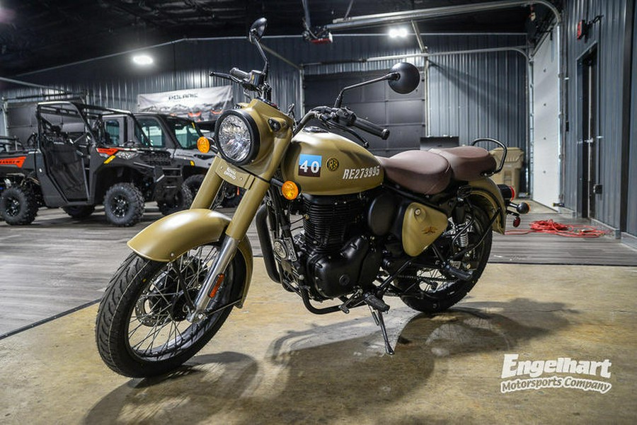 2023 Royal Enfield Classic 350 Signals Desert Sand