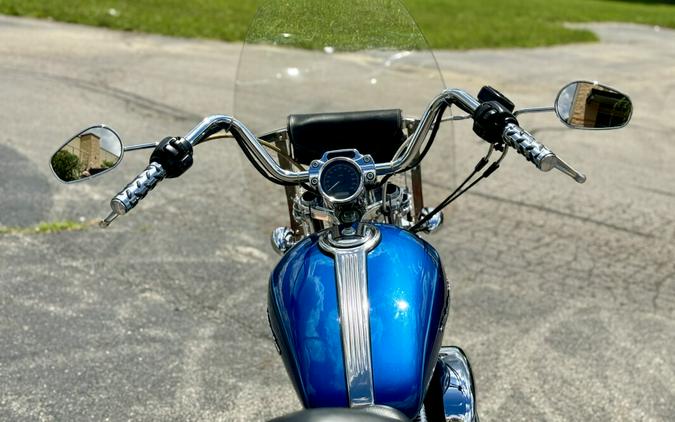 2006 Harley-Davidson 1200 Custom Two-Tone Rich Blue Sunglo and Chopper Blue Pearl