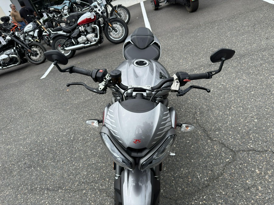 2022 Triumph Street Triple RS - SILVER ICE