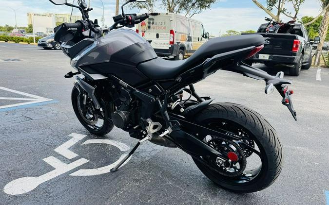 2022 Triumph Tiger Sport 660 Graphite/Sapphire Black