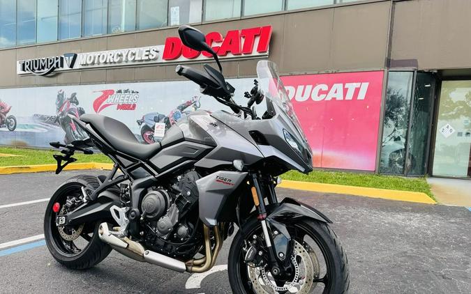 2022 Triumph Tiger Sport 660 Graphite/Sapphire Black