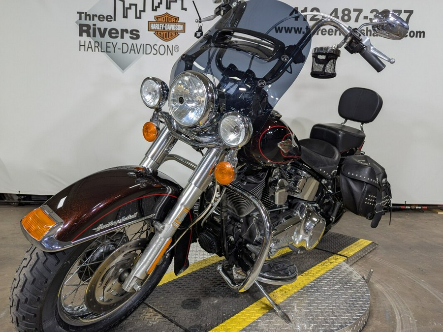 2011 Harley-Davidson Heritage Softail Classic Two-Tone Merlot Sunglo/Vivid B