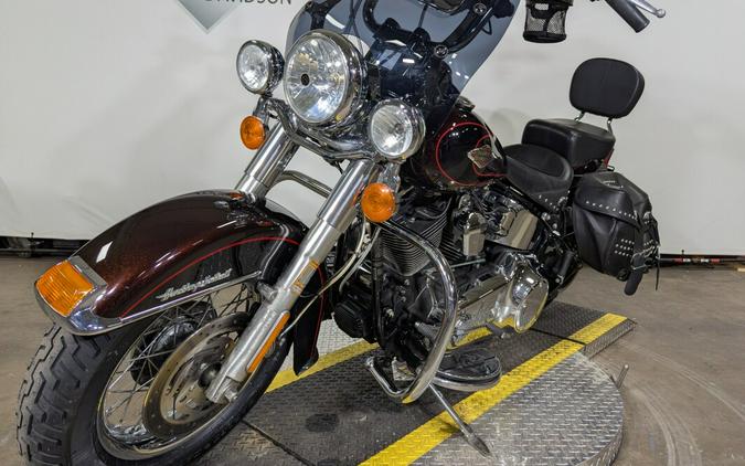 2011 Harley-Davidson Heritage Softail Classic Two-Tone Merlot Sunglo/Vivid B