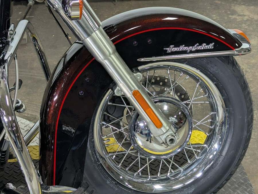2011 Harley-Davidson Heritage Softail Classic Two-Tone Merlot Sunglo/Vivid B