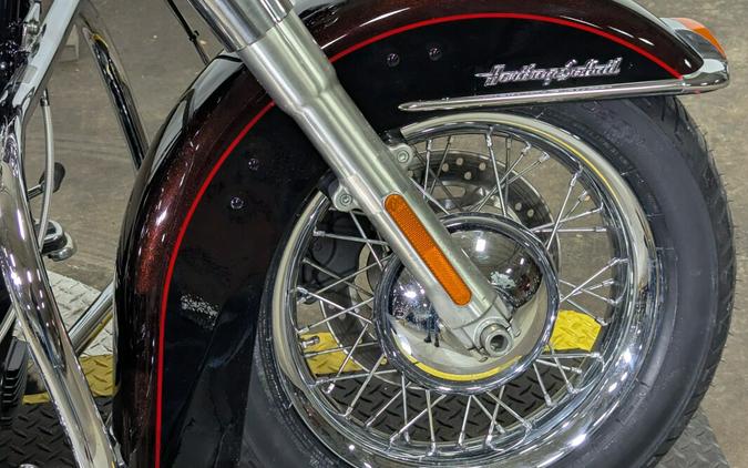 2011 Harley-Davidson Heritage Softail Classic Two-Tone Merlot Sunglo/Vivid B