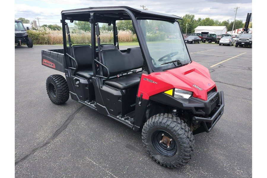 2015 Polaris Industries Ranger 570 Crew M.S. red