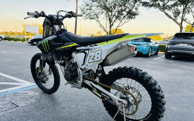 2025 Triumph TF 450-RC Edition Jet Black/Pure White