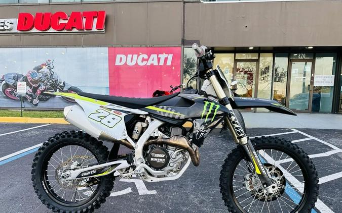 2025 Triumph TF 450-RC Edition Jet Black/Pure White