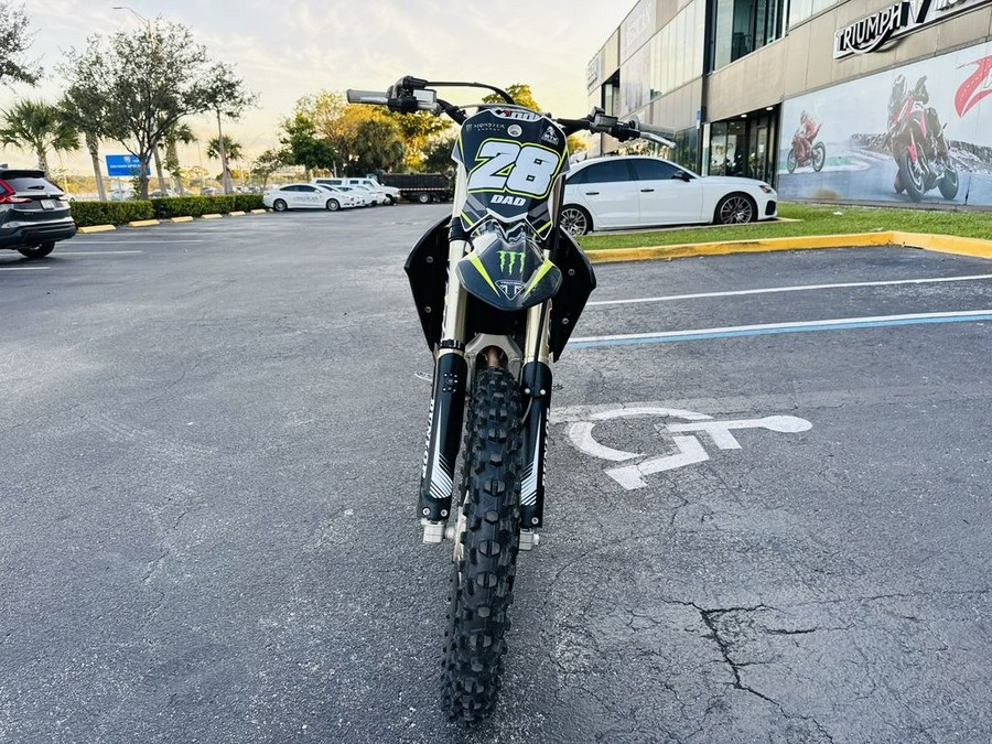 2025 Triumph TF 450-RC Edition Jet Black/Pure White