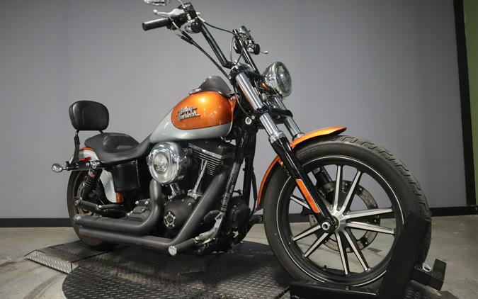 2014 Harley-Davidson Street Bob Amber Whiskey/ Brilliant Silver Two Tone