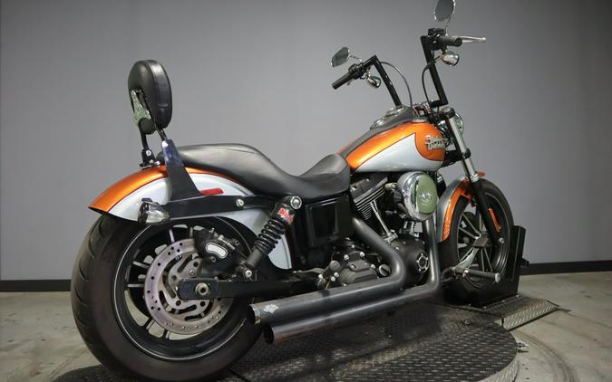 2014 Harley-Davidson Street Bob Amber Whiskey/ Brilliant Silver Two Tone