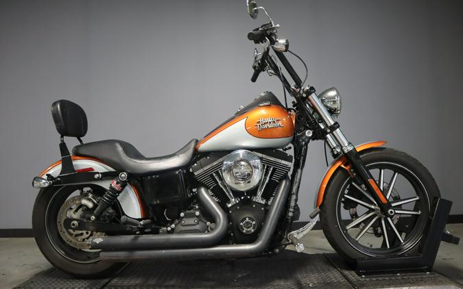 2014 Harley-Davidson Street Bob Amber Whiskey/ Brilliant Silver Two Tone