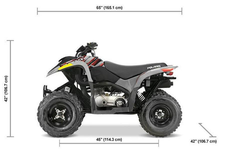 2023 Polaris Industries Phoenix 200 Avalanche Gray