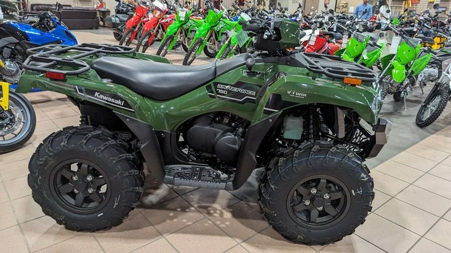 New 2024 KAWASAKI BRUTE FORCE 750 TIMBERLINE GREEN