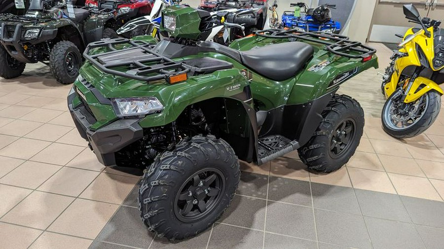 New 2024 KAWASAKI BRUTE FORCE 750 TIMBERLINE GREEN