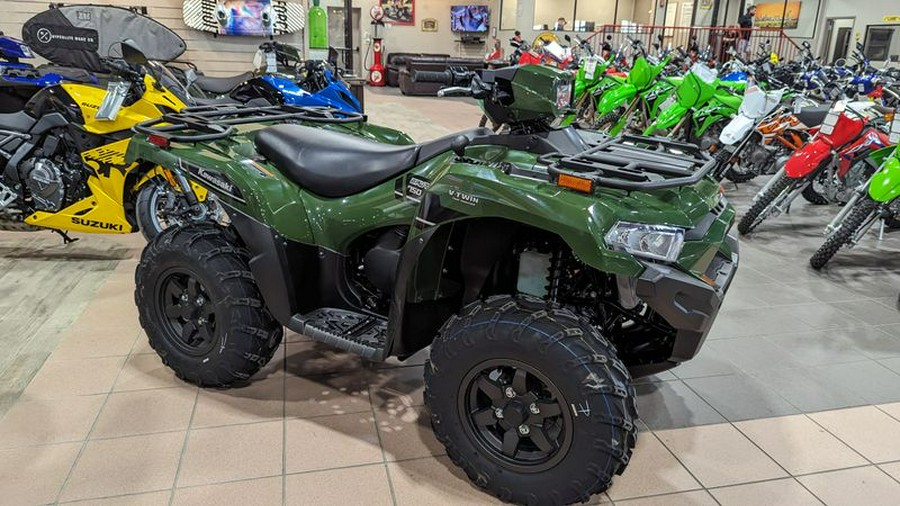 New 2024 KAWASAKI BRUTE FORCE 750 TIMBERLINE GREEN