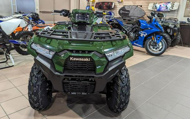 New 2024 KAWASAKI BRUTE FORCE 750 TIMBERLINE GREEN