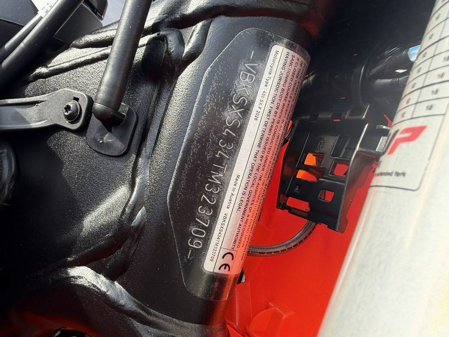 2026 KTM 450 SX-F