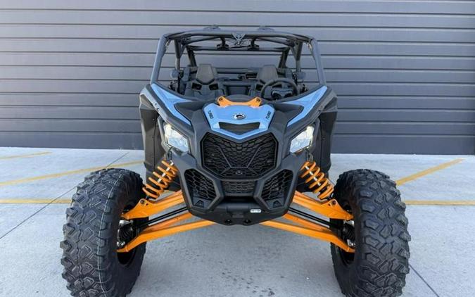 2026 Can-Am® Maverick X3 MAX RS Turbo Scandi Blue & Orange Crush