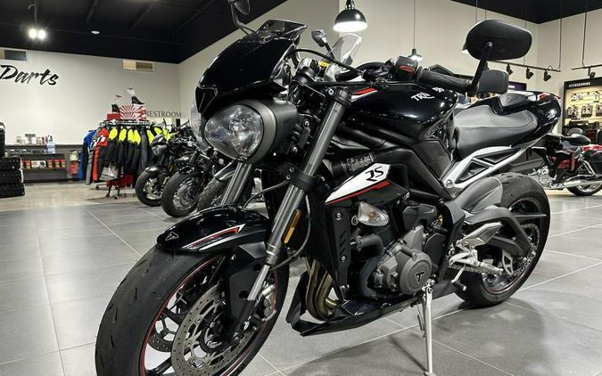 2018 Triumph Street Triple RS Phantom Black