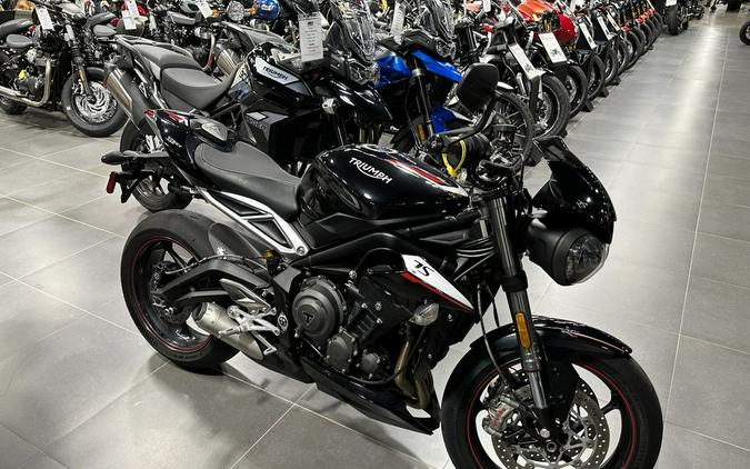 2018 Triumph Street Triple RS Phantom Black