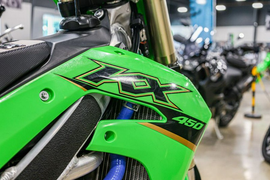 Used 2022 KAWASAKI KX 450 GREEN