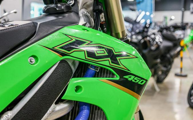 Used 2022 KAWASAKI KX 450 GREEN