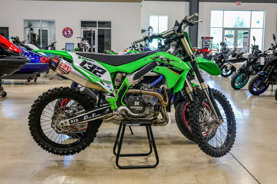 Used 2022 KAWASAKI KX 450 GREEN