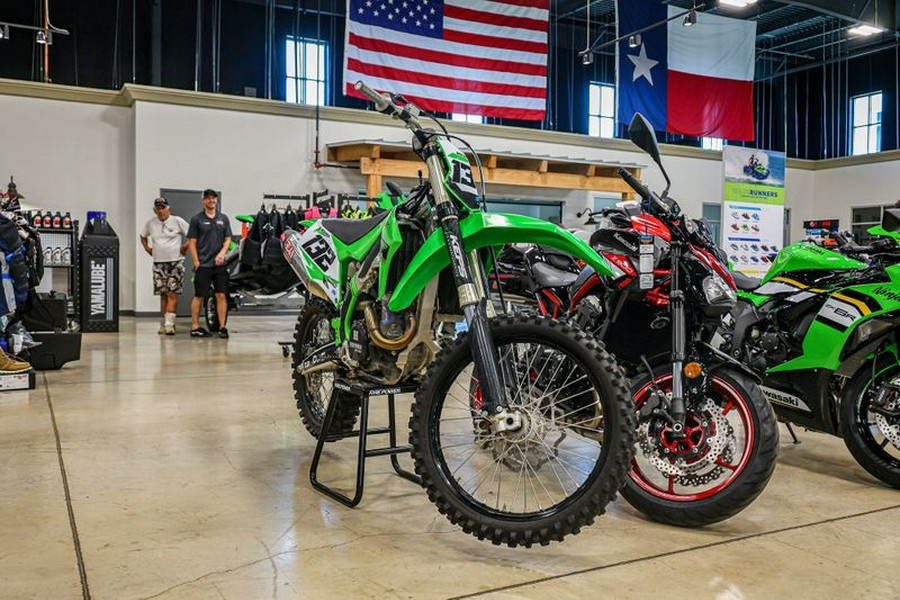 Used 2022 KAWASAKI KX 450 GREEN