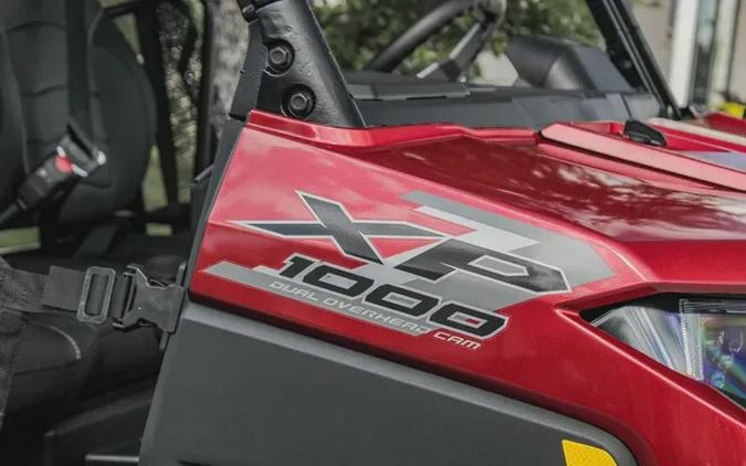 New 2025 POLARIS RANGER CREW XP 1000 PREMIUM SUNSET RED