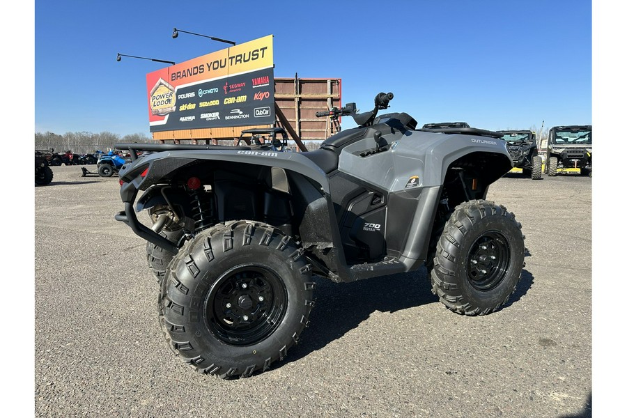 2023 Can-Am OUTLANDER DPS 700 - GRANITE GRAY