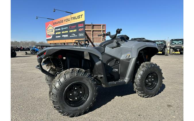 2023 Can-Am OUTLANDER DPS 700 - GRANITE GRAY