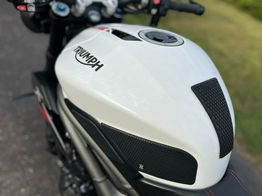 2019 Triumph Speed Triple RS Crystal White Metallic RS