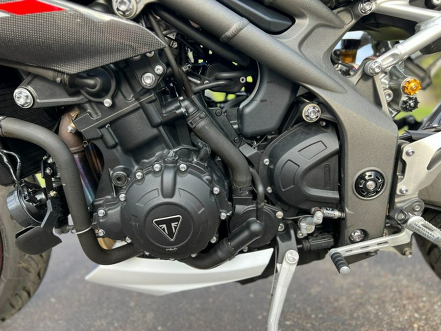 2019 Triumph Speed Triple RS Crystal White Metallic RS