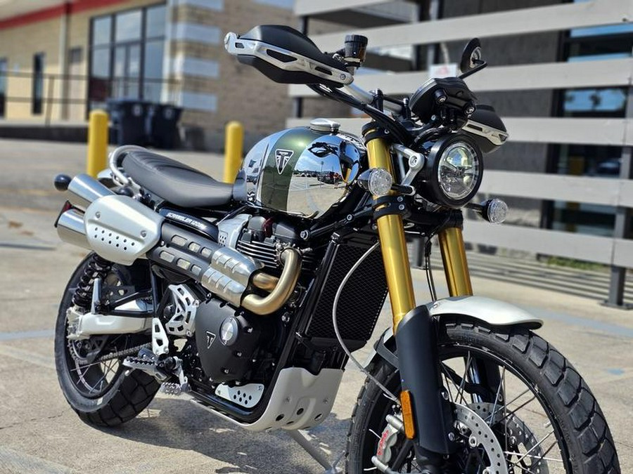 2023 Triumph Scrambler 1200 XE Chrome Edition Brooklands Green