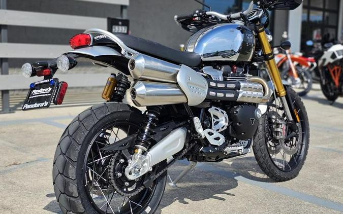 2023 Triumph Scrambler 1200 XE Chrome Edition Brooklands Green