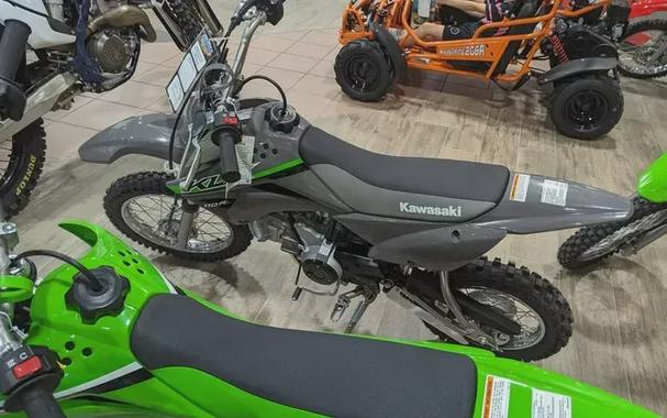 New 2024 KAWASAKI KLX110R L BATTLE GRAY