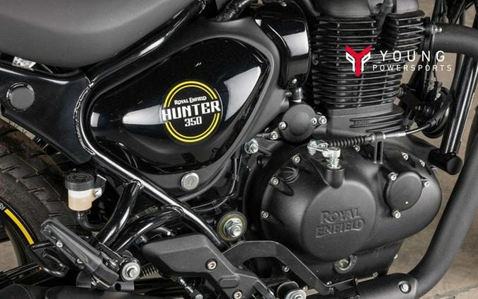 2024 Royal Enfield Hunter 350 Rebel Black