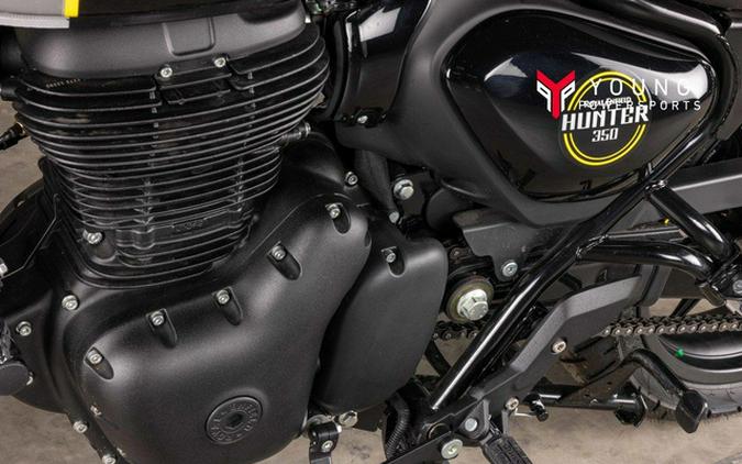 2024 Royal Enfield Hunter 350 Rebel Black