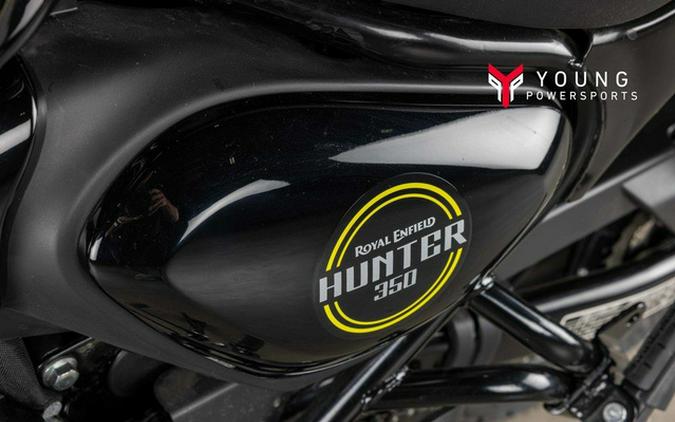 2024 Royal Enfield Hunter 350 Rebel Black
