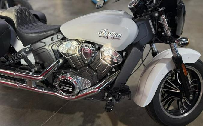 2020 Indian Motorcycle® Scout® ABS White Smoke