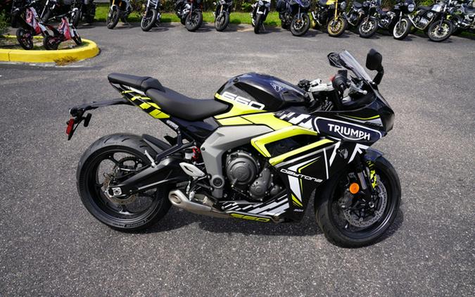 2025 Triumph Daytona 660 w/Custom Graphics 660