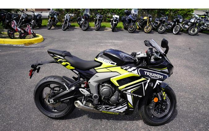 2025 Triumph Daytona 660 w/Custom Graphics