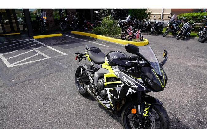 2025 Triumph Daytona 660 w/Custom Graphics