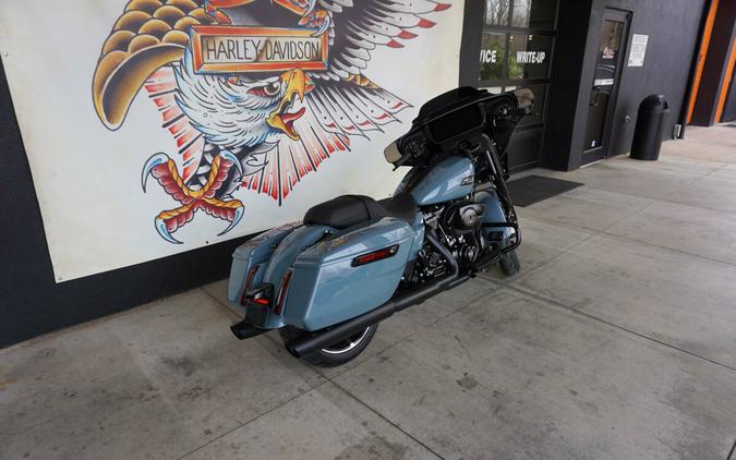 2024 Harley-Davidson Street Glide® Sharkskin Blue - Black Finish